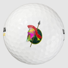 Spartan oder Griechischer Krieger Golfball