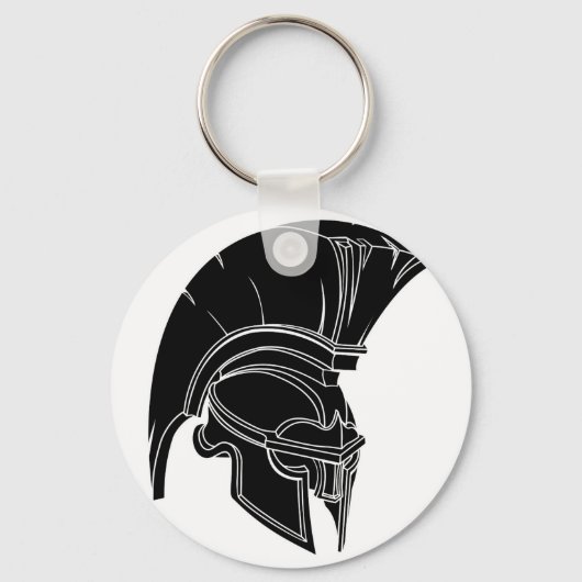 Spartan- oder Trojanhelm Schlüsselanhänger (Vorderseite)