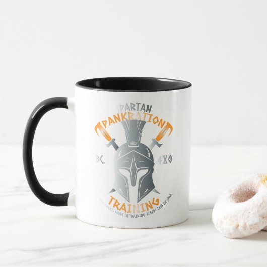 Spartan Pankration Training BC. 480 Tasse (Mit Donut)