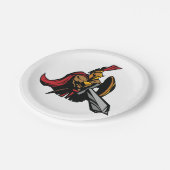 Spartan Pappteller (Schrägansicht)