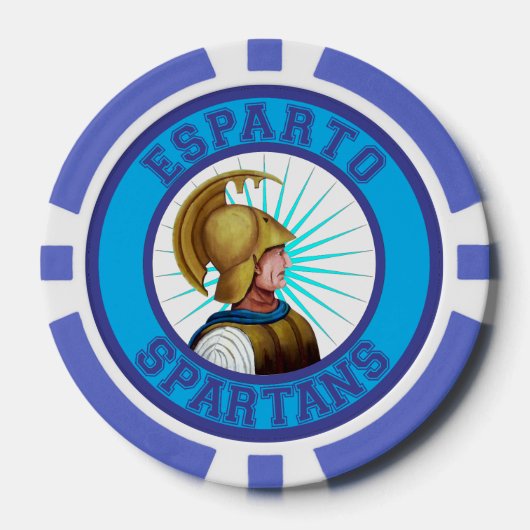 Spartan Poker Chip (Vorderseite)
