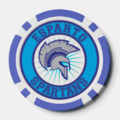 Spartan Poker Chip (Rückseite)