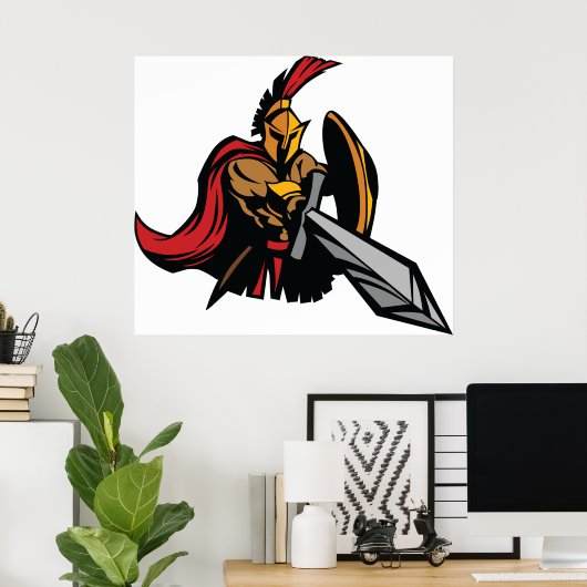 Spartan Poster (Heimbüro)