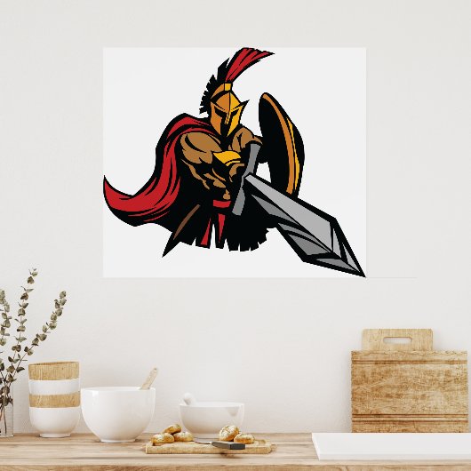 Spartan Poster (Küche)