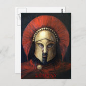 SPARTAN POSTKARTE (Vorne/Hinten)