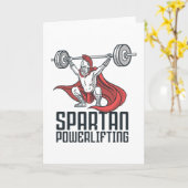 SPARTAN POWERLIFTING KARTE (Gelbe Blume)