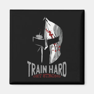 Spartan Sparta Helmet Gym Motivation Gift Magnet