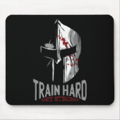 Spartan Sparta Helmet Gym Motivation Gift Mousepad (Vorne)