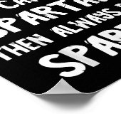 Spartan Spartacus Warrior Soldier Gladiators Helme Poster (Ecke)