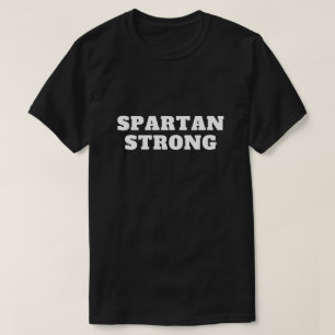 Spartan Strong Motivations-T-Shirt für Athleten T-Shirt