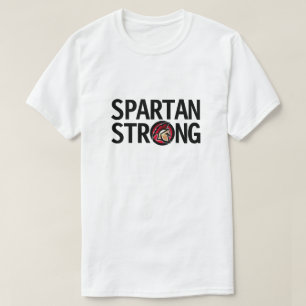 Spartan Strong. Personalisierter T - Shirt