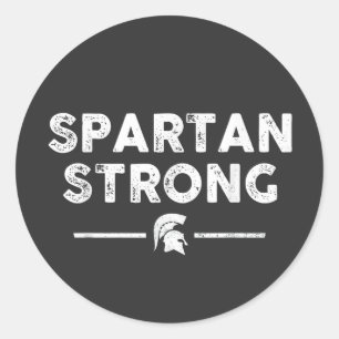 Spartan Strong, Spartan Community Honorars Victims Runder Aufkleber