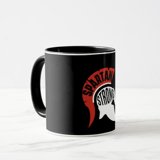 Spartan Strong Tasse (Vorderseite Links)