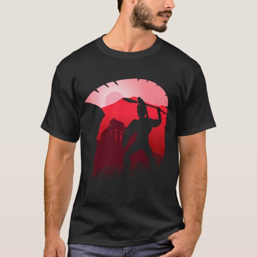 Spartan Sunset T-Shirt (Vorderseite)