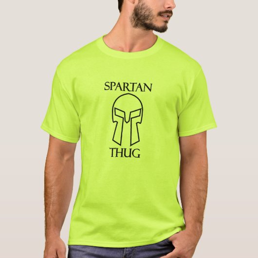 Spartan Thug - T - Shirt für Männer (Vorderseite)