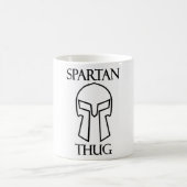 Spartan Thug - White 11 oz Classic Tasse (Mittel)