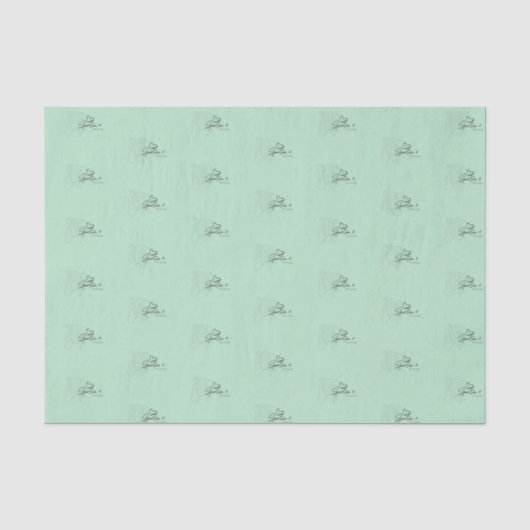 Spartan Tissue Paper (Liebe) Seidenpapier (Vorderseite)