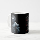Spartan Warrior 2025 Kalender Kaffeetasse (Vorderseite Links)