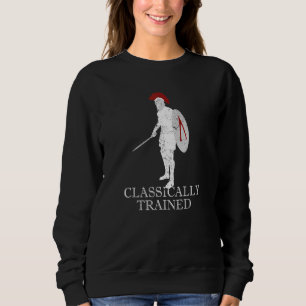 Spartan Warrior Ancient Griechisch Hoplite History Sweatshirt