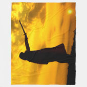 SPARTAN WARRIOR FLEECEDECKE (Vorderseite)