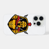 Spartan Warrior Handyhülle für iPhone 15 Hülle (Rückseite (Horizontal))