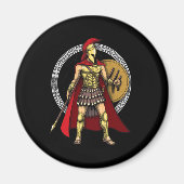 Spartan Warrior Magnet (Vorne)