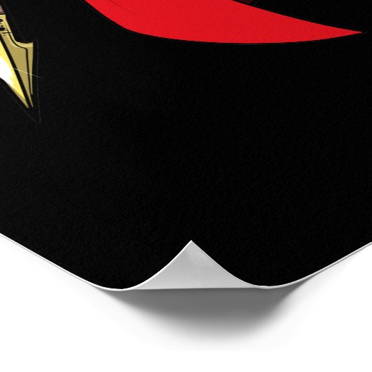 Spartan Warrior Poster (Ecke)