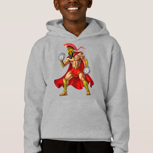Spartan Warrior Weightlifting Hoodie (Vorderseite)