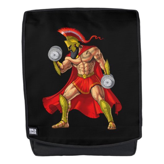 Spartan Warrior Weightlifting Rucksack (Vorderseite)
