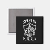 Spartan Workout Mode Fitness Gym Sparta Magnet (Vorderseite/Rückseite)