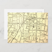 Spartanburg, SC Vintage Karte (Vorne/Hinten)