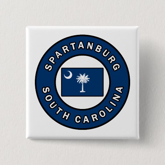 Spartanburg South Carolina Button (Vorderseite)