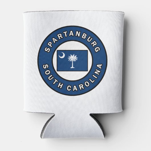 Spartanburg South Carolina Dosenkühler (Vorderseite)
