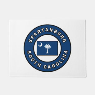 Spartanburg South Carolina Fußmatte