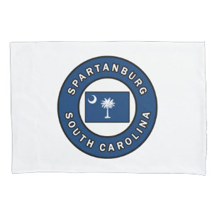 Spartanburg South Carolina Kissenbezug