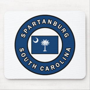 Spartanburg South Carolina Mousepad