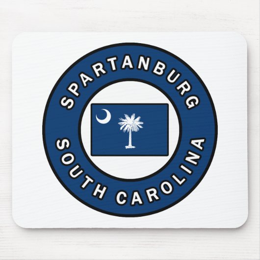 Spartanburg South Carolina Mousepad (Vorne)
