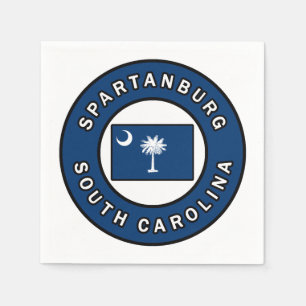 Spartanburg South Carolina Serviette