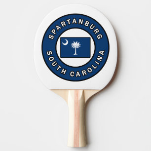 Spartanburg South Carolina Tischtennis Schläger