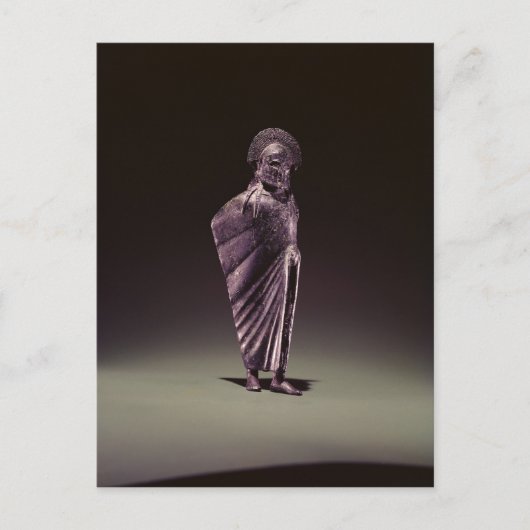 Spartaner Krieger Postkarte (Vorderseite)