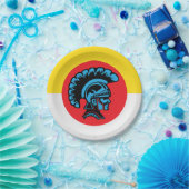 Spartanfieber - Papierfalle - Teller (Party)