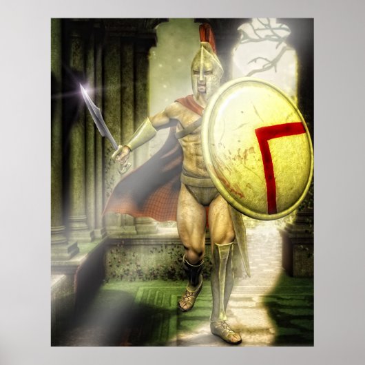 Spartaninruder Poster (Vorne)