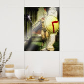 Spartaninruder Poster (Küche)