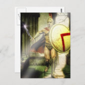Spartaninruder Postkarte (Vorne/Hinten)