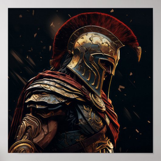 Spartanische Legenden: Unbeugsame Zähigkeit in ein Poster (Vorne)