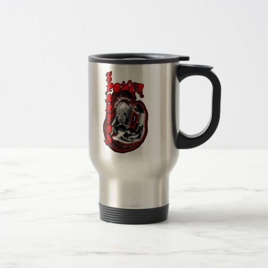 Spartanische Power-Tasse Reisebecher (Rechts)