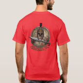 Spartanische T T-Shirt (Rückseite)
