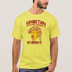 Spartanische taktische Trainings-Akademie T-Shirt