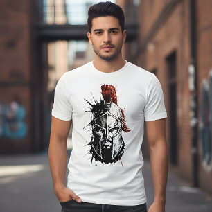Spartanische Wut: Besitze die Kunst des Krieges T-Shirt