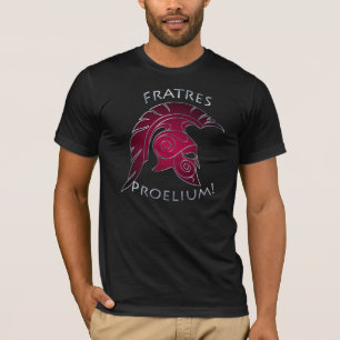 Spartanischer Kampf-Trojan griechisches T-Shirt